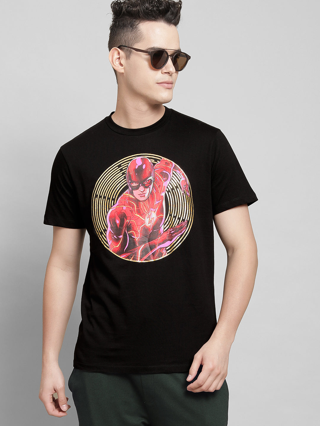 The Flash Black Tshirt For Men