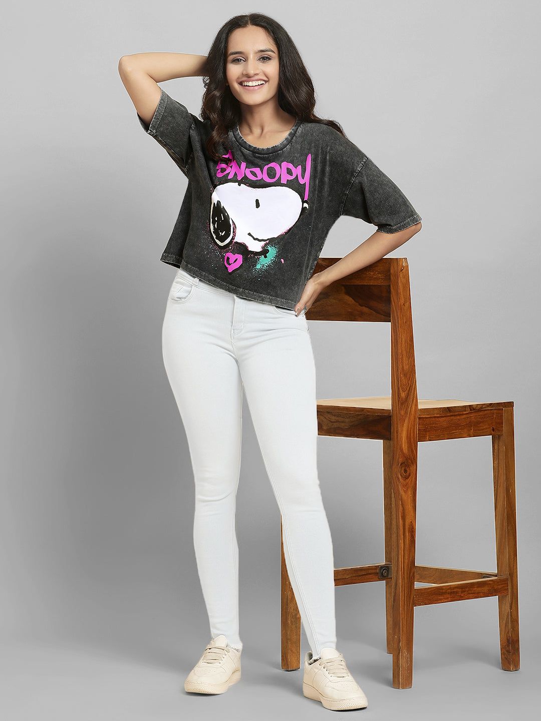 Peanuts Oversized Tshirt For Women