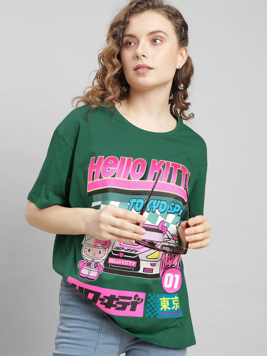 Hello Kitty Oversized Tshirt For Women