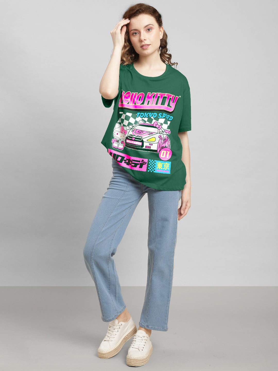 Hello Kitty Oversized Tshirt For Women