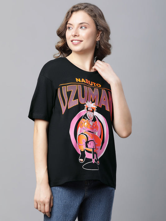 Naruto Oversized Tshirt For Women