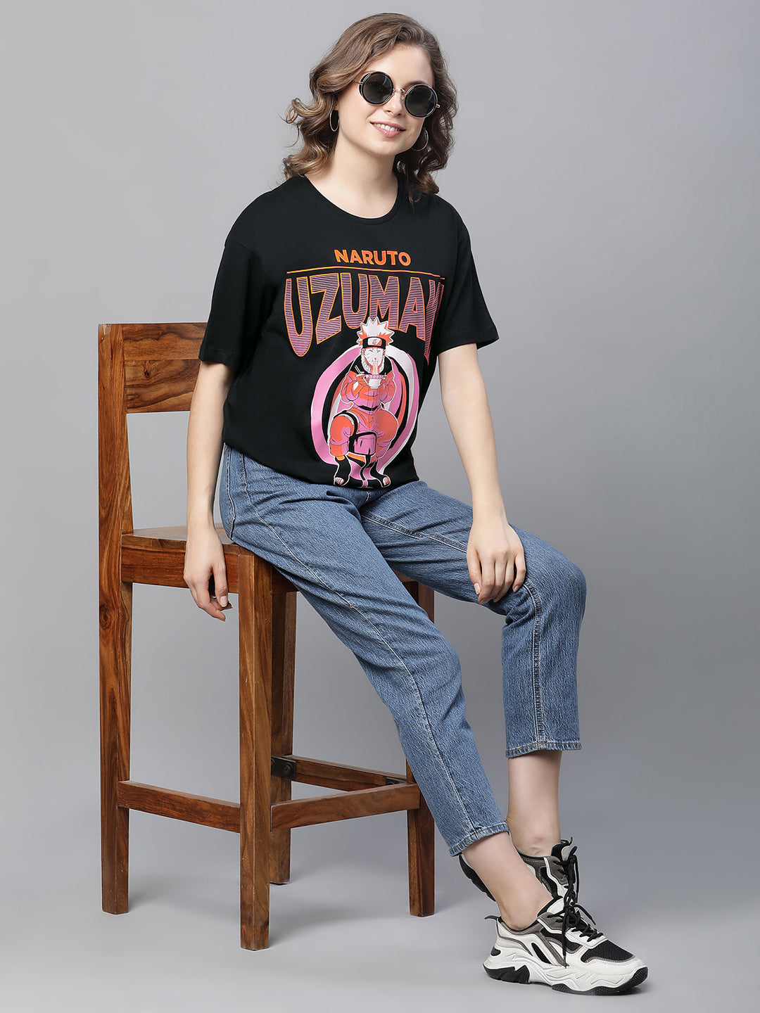 Naruto Oversized Tshirt For Women