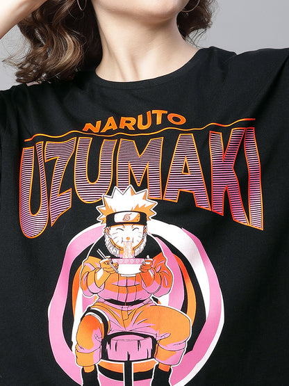 Naruto Oversized Tshirt For Women