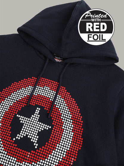 Captain America Blue Hoodie For Men