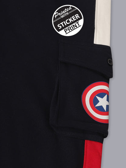 Captain America Navy Jogger For Men