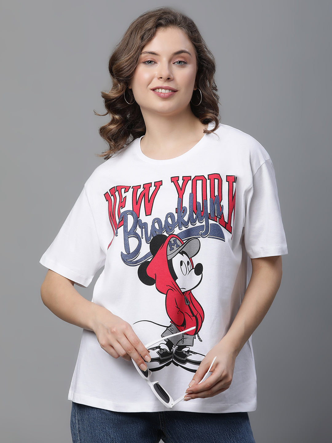 Mickey & Friends Oversized Tshirt For Women