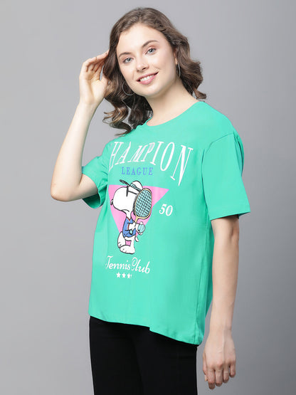 Peanuts Oversized Tshirt For Women