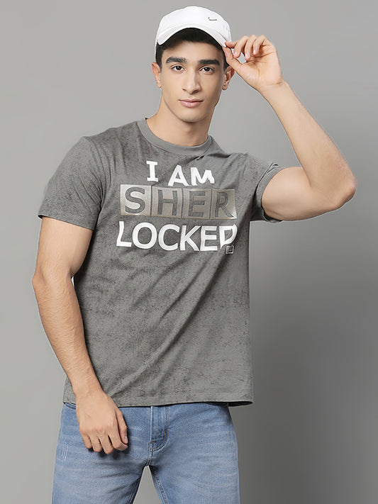 Sherlock Holmes Regular Fit Tshirt For Men