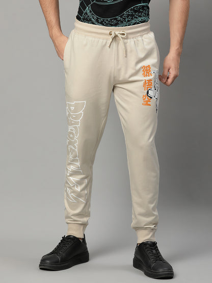 Dragon Ball Z Cream Jogger For Men