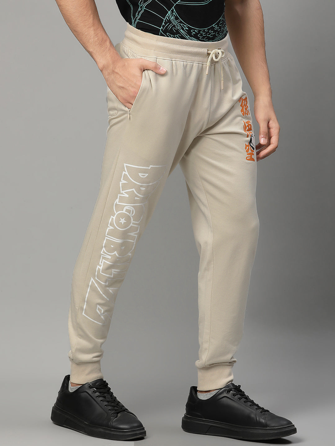 Dragon Ball Z Cream Jogger For Men