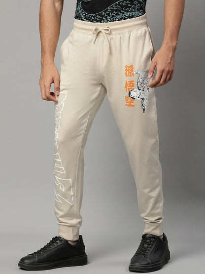 Dragon Ball Z Cream Jogger For Men