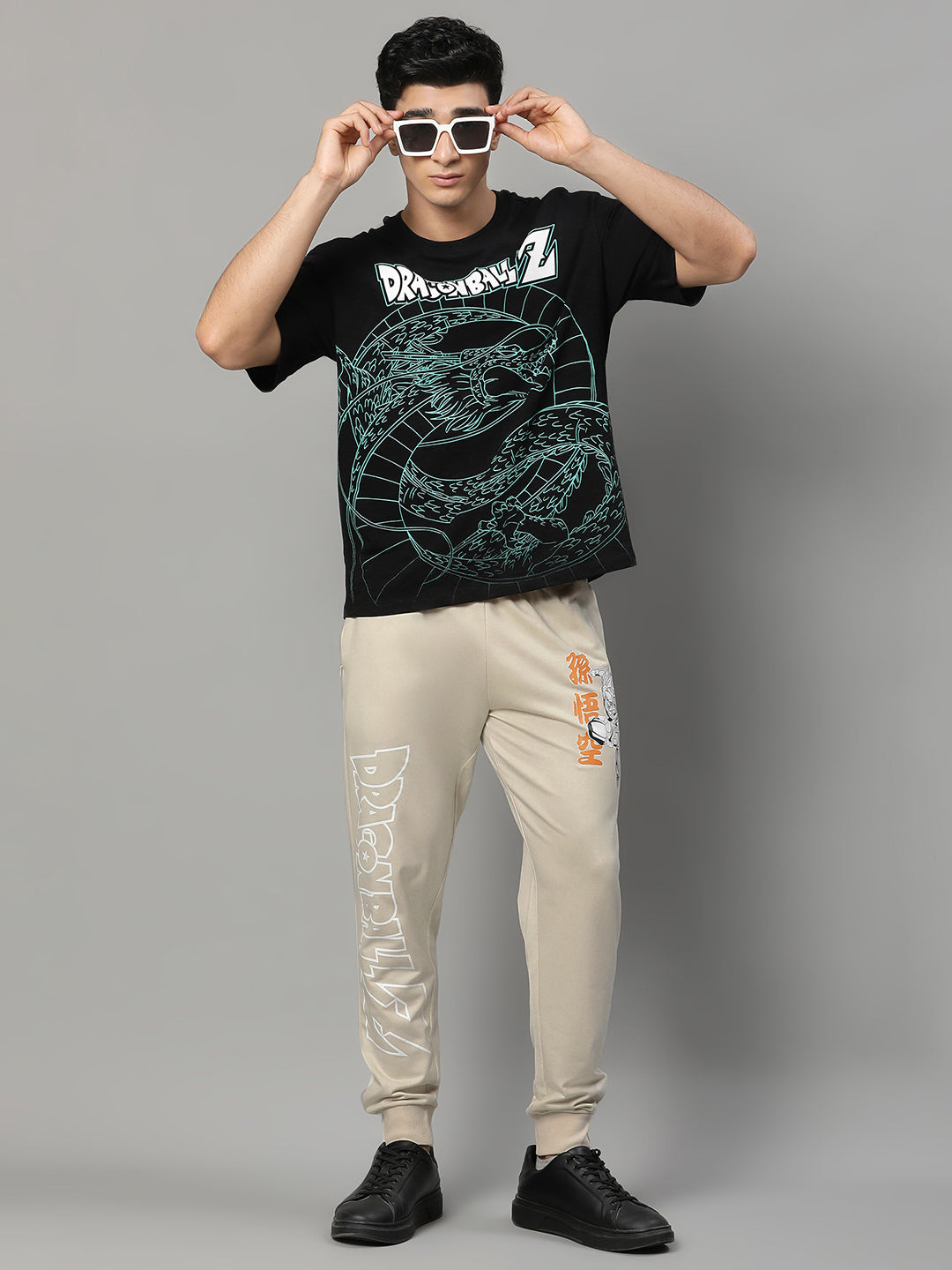 Dragon Ball Z Cream Jogger For Men