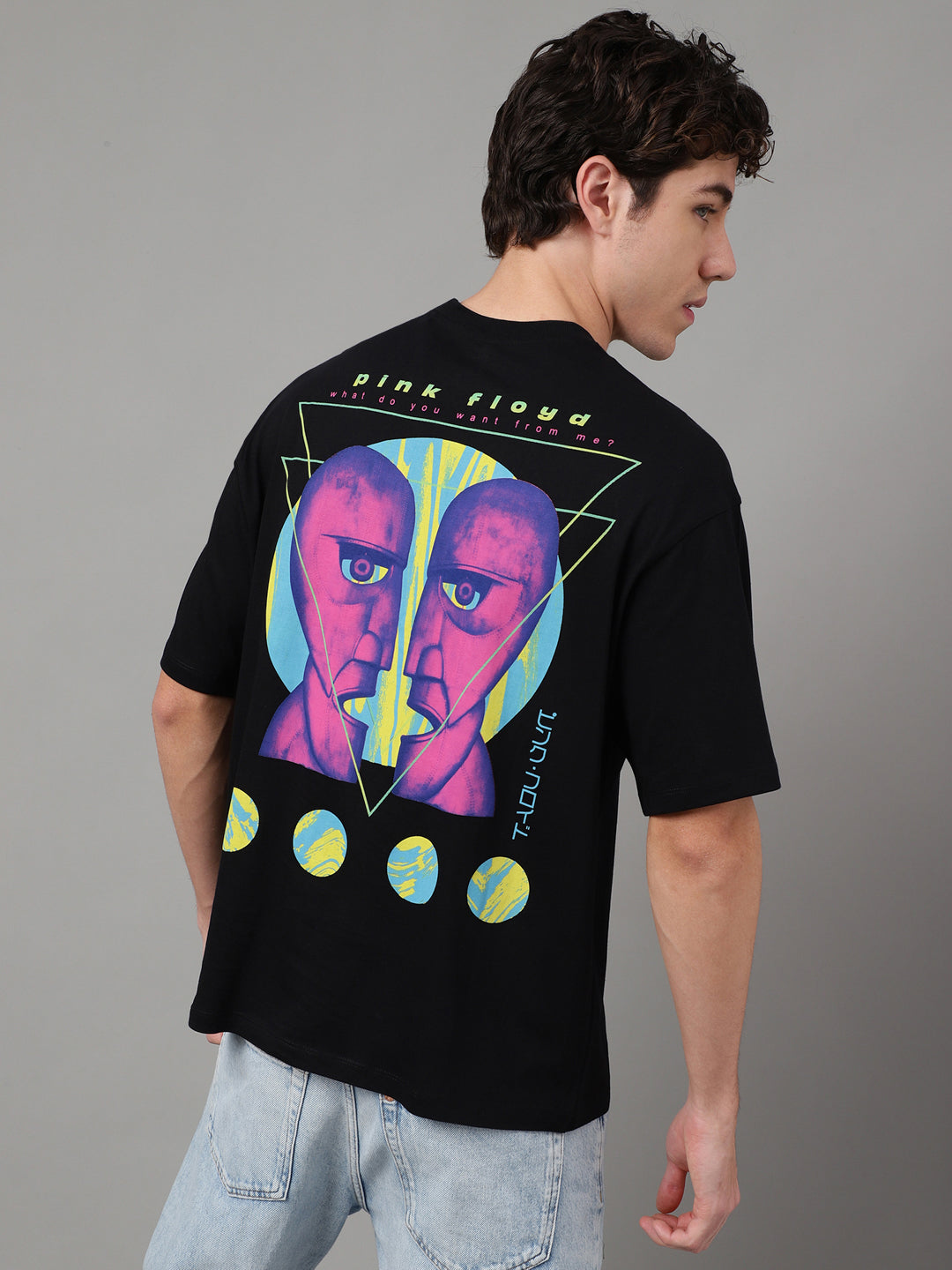 Pink Floyd Oversized Tshirt For Men