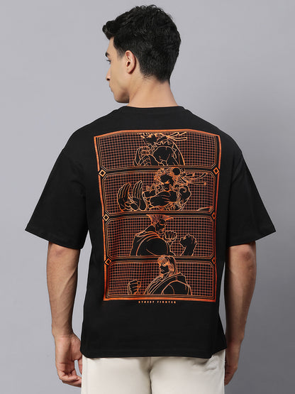 Street Fighter Oversized Tshirt For Men