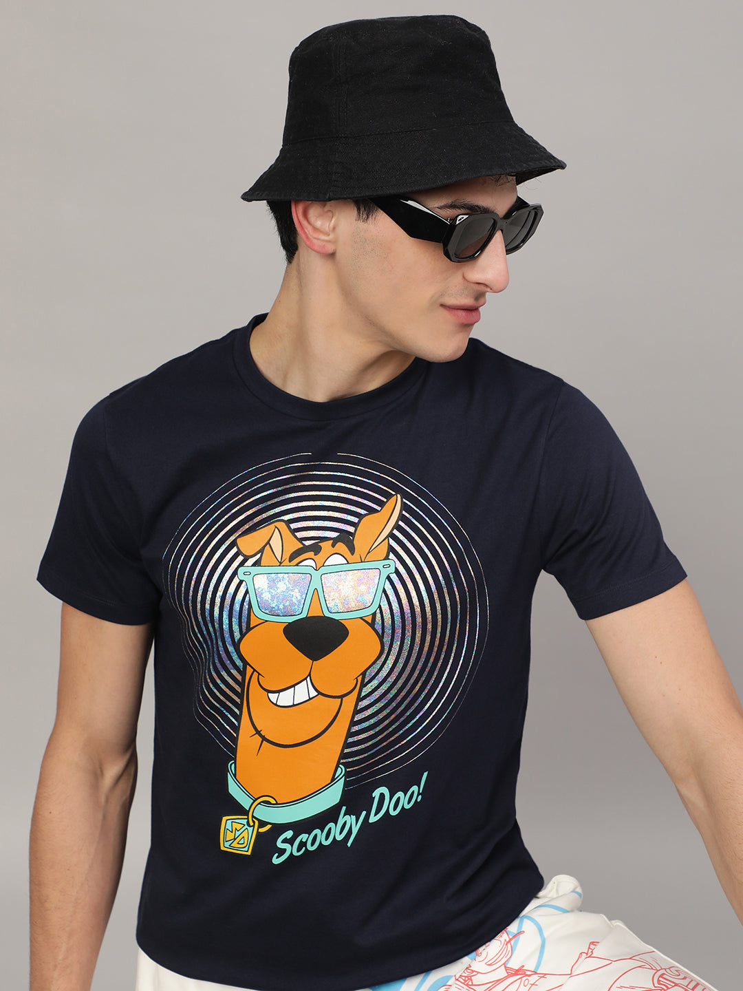 Scooby Doo Regular Fit Tshirt For Men