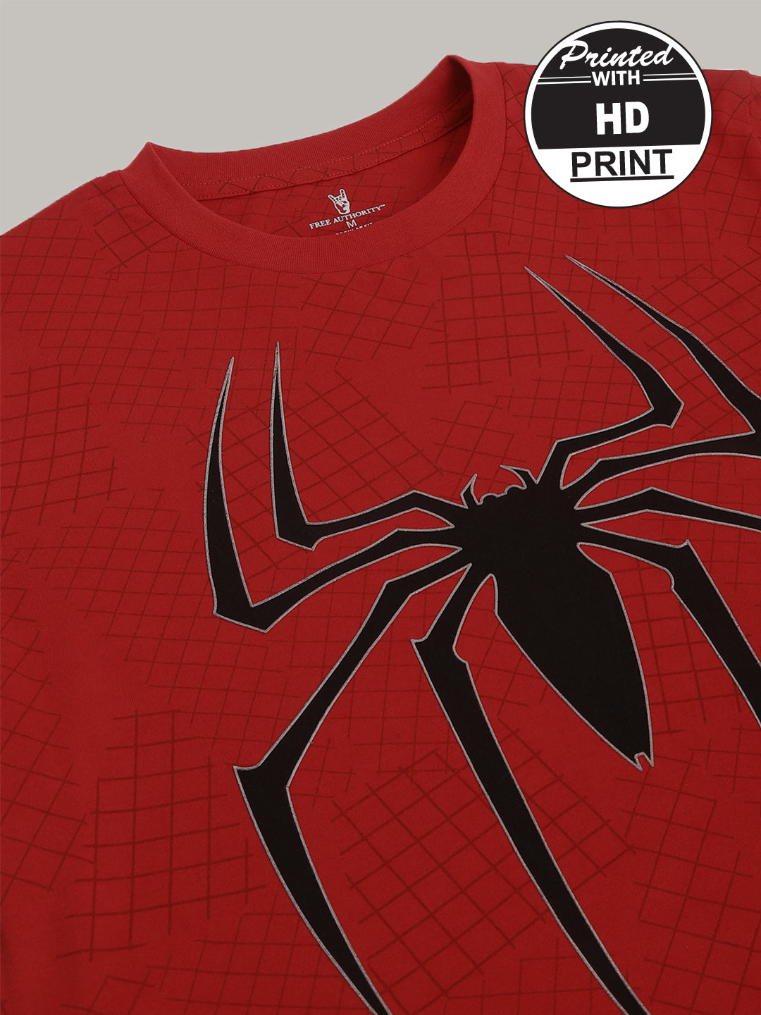 Spiderman Regular Fit Tshirt For Men