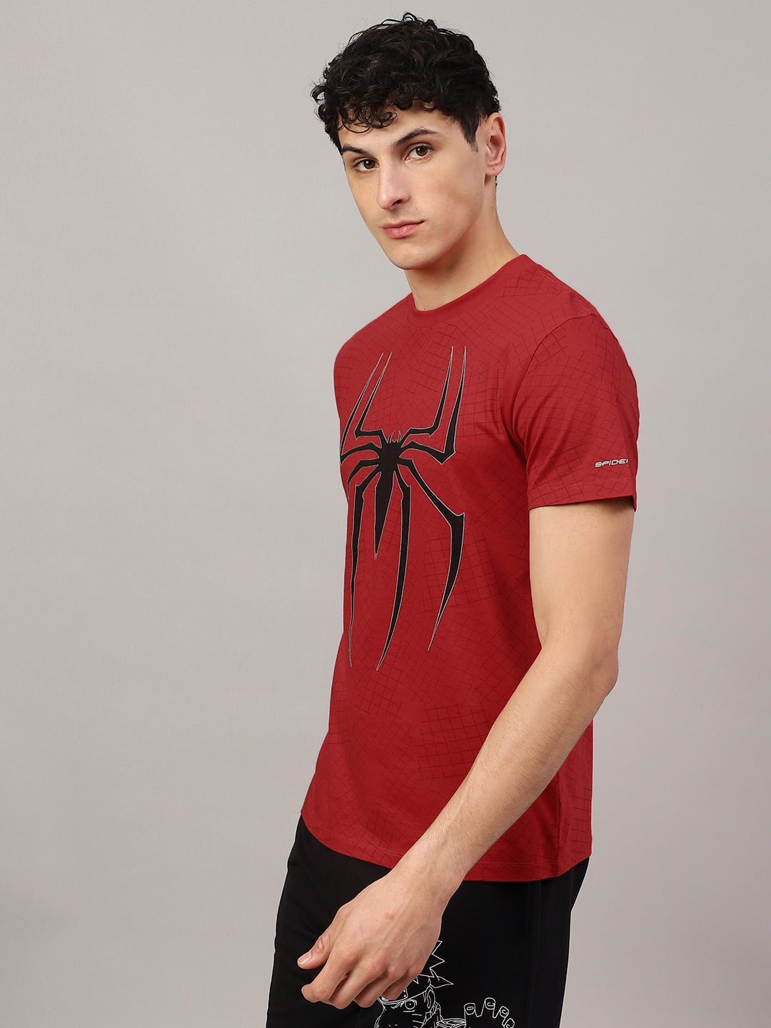 Spiderman Regular Fit Tshirt For Men