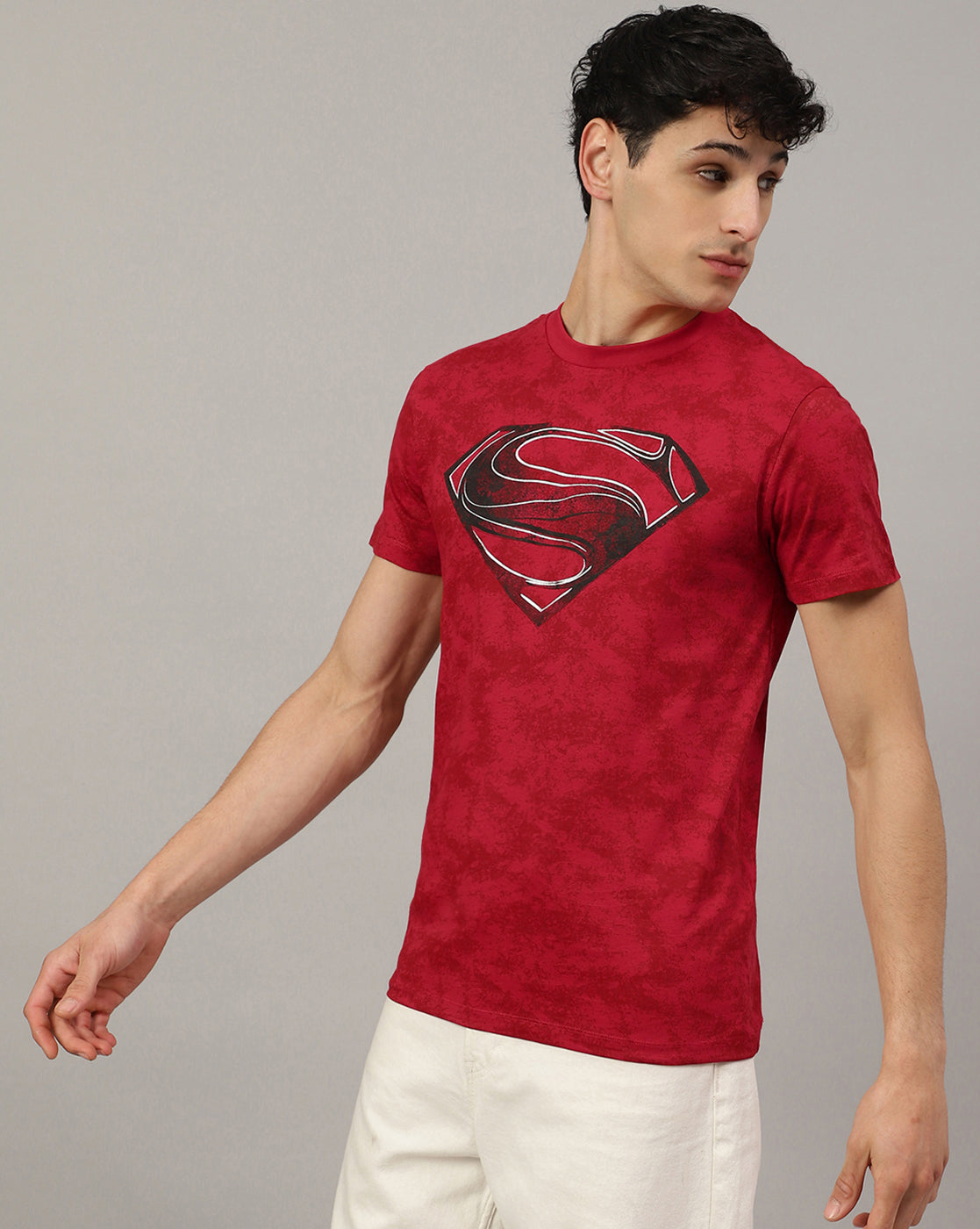 Superman Regular Fit Tshirt For Men