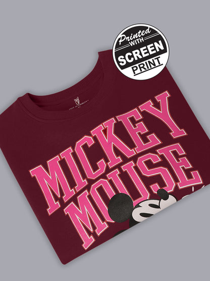 Mickey & Friends Relaxed Fit Sweatshirt For Women