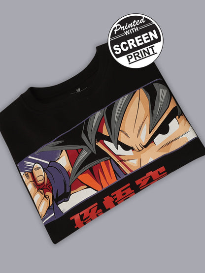 Dragon Ball Z Black Sweatshirt For Women