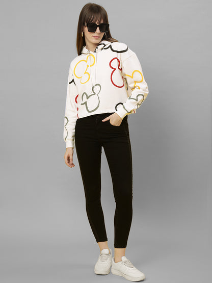 Mickey & Friends Oversized Sweatshirt For Women