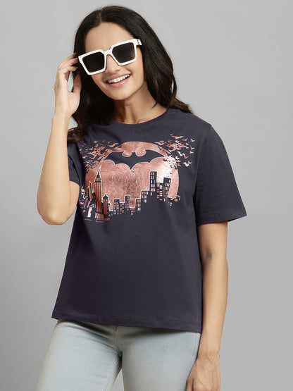 Batman Grey Tshirt For Women