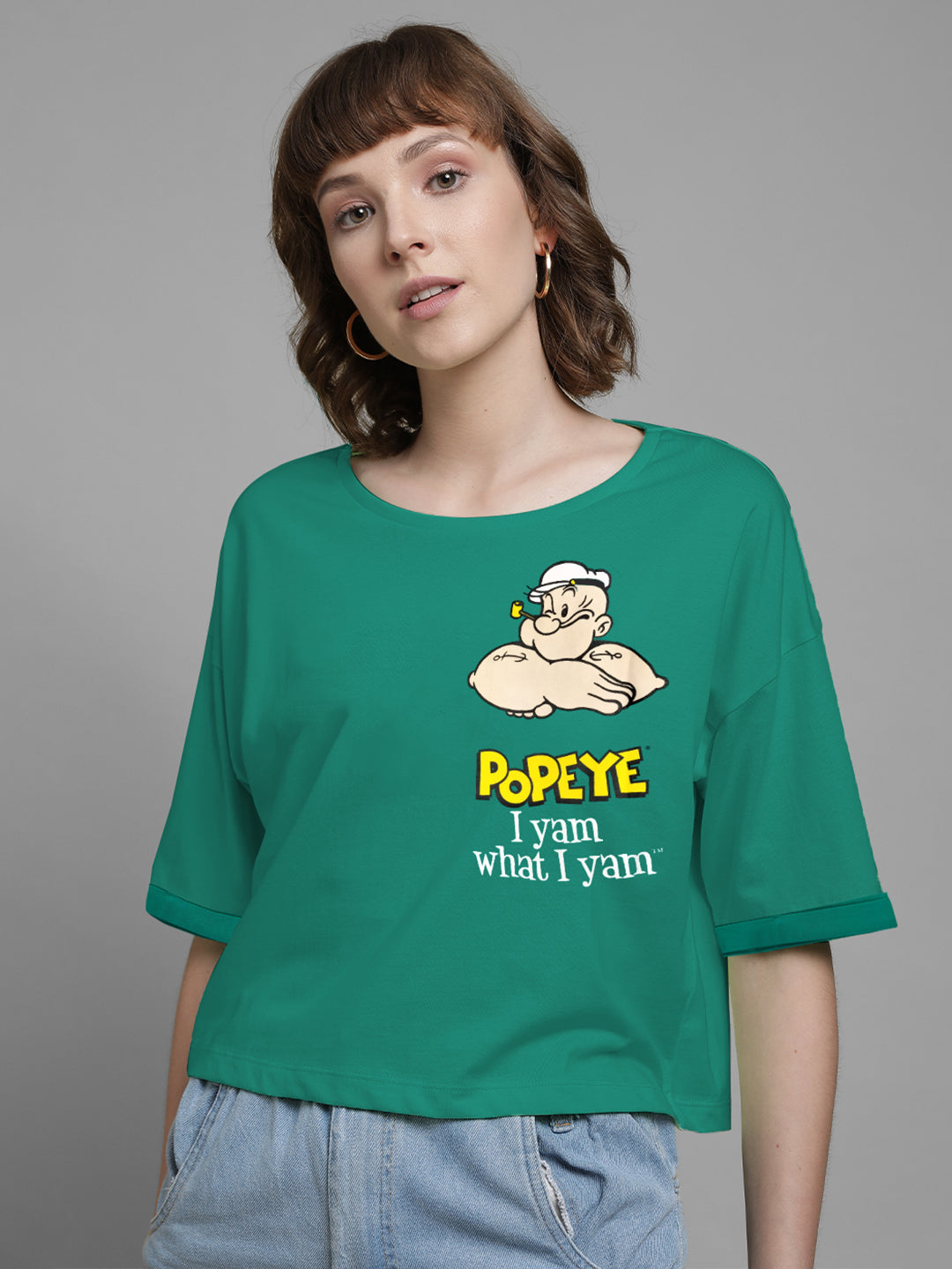 Popeye Oversized Tshirt For Women