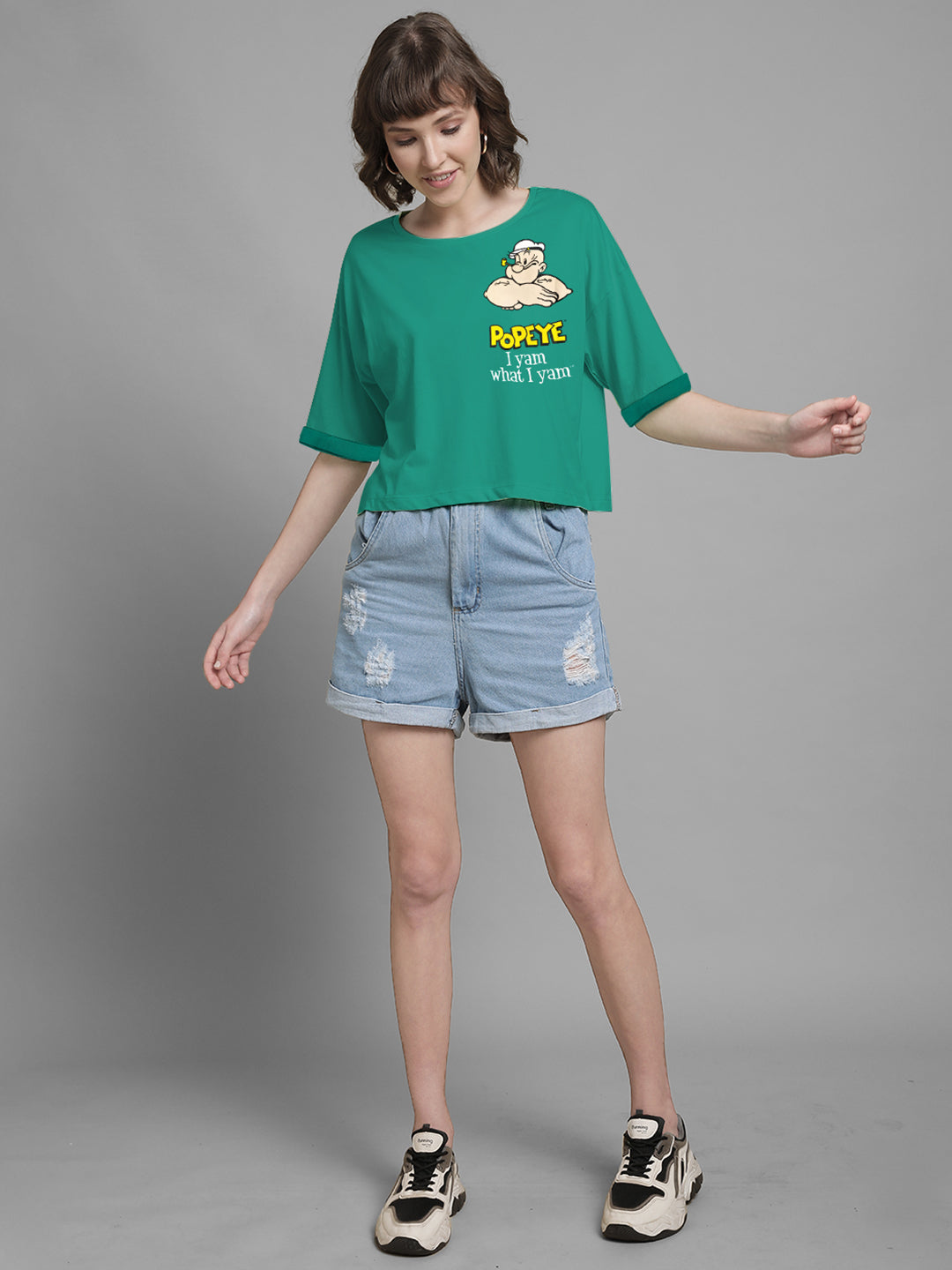 Popeye Oversized Tshirt For Women