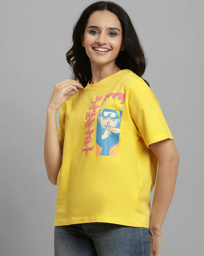 Naruto Relaxed Fit Tshirt For Women