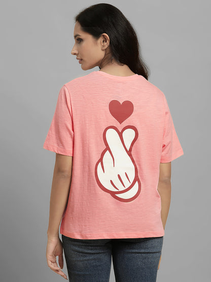 Mickey & Friends Relaxed Fit Tshirt For Women