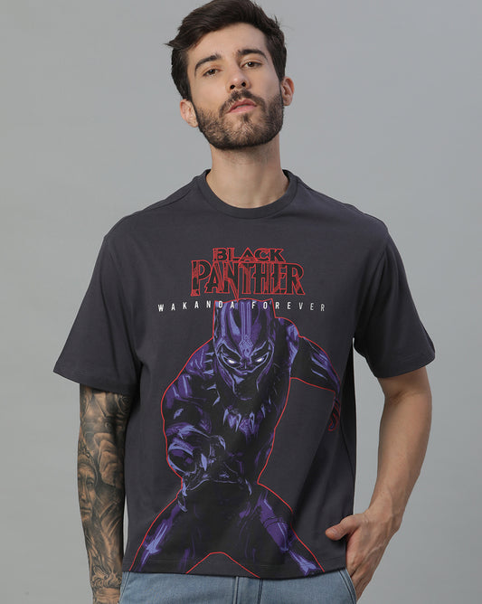 Black Panther Oversized Tshirt For Men