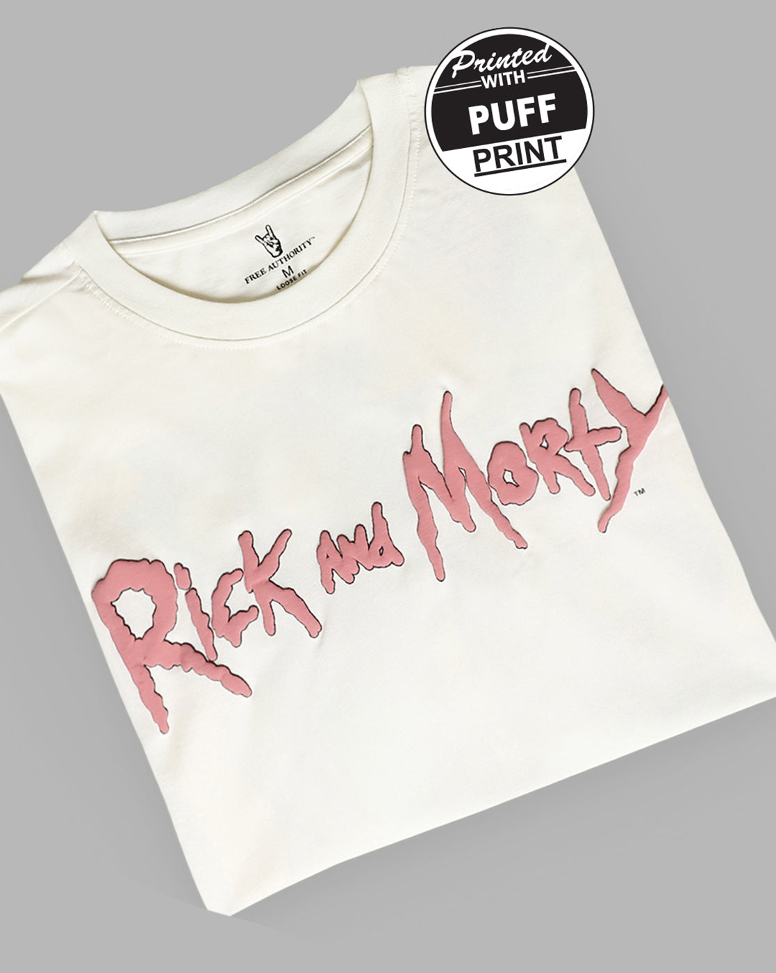 Rick & Morty Printed Oversized Tshirt For Men