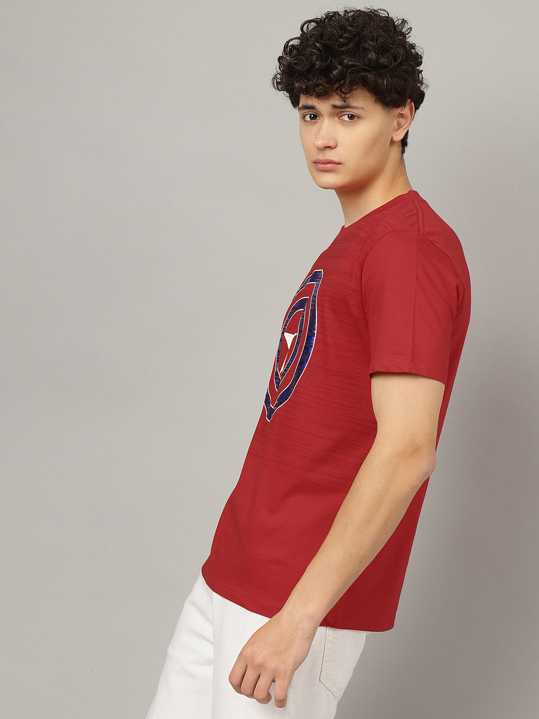 Captain America Regular Fit Tshirt For Men