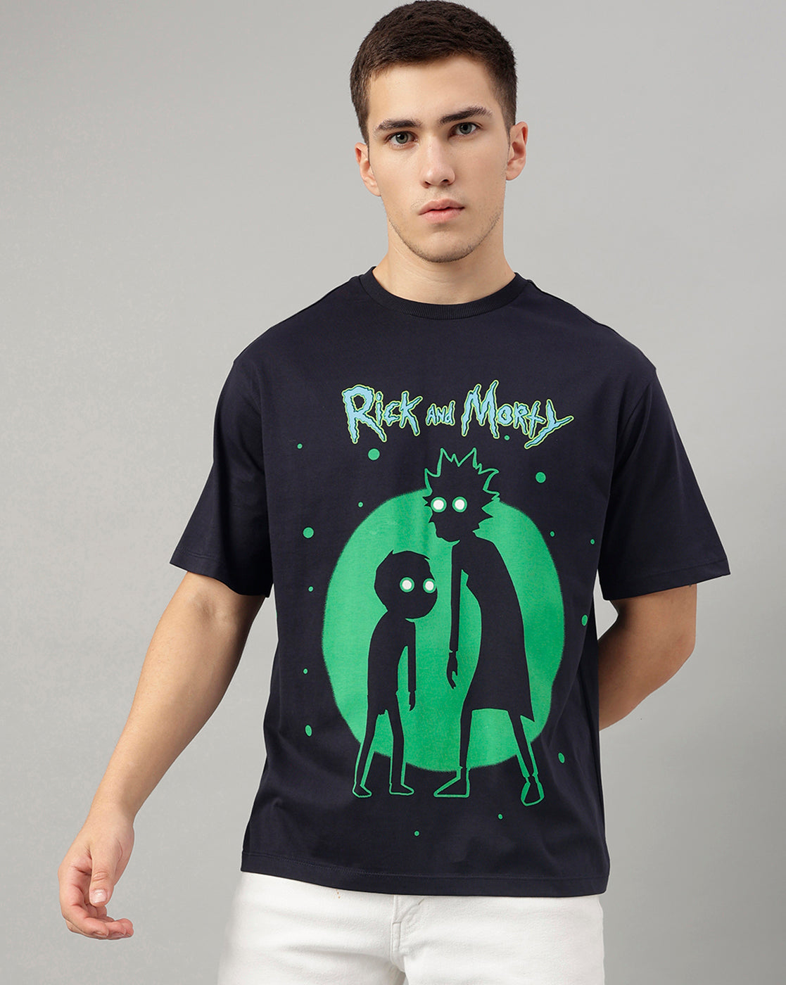 Rick & Morty Oversized Tshirt For Men