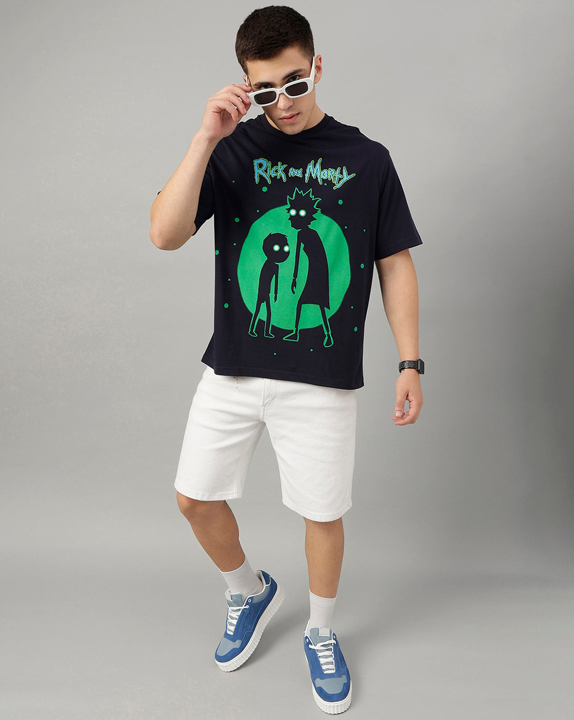 Rick & Morty Oversized Tshirt For Men