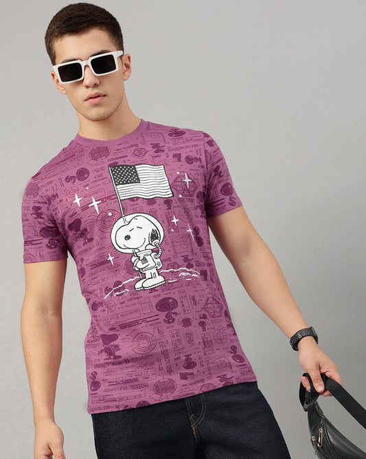 Peanuts Regular Fit Tshirt For Men