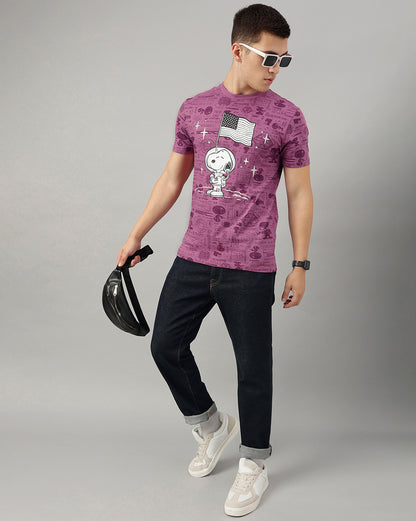 Peanuts Regular Fit Tshirt For Men