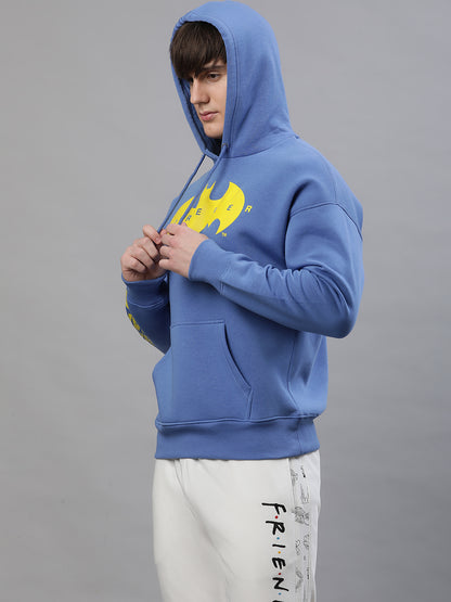 Batman Oversized Blue Hoodie For Men