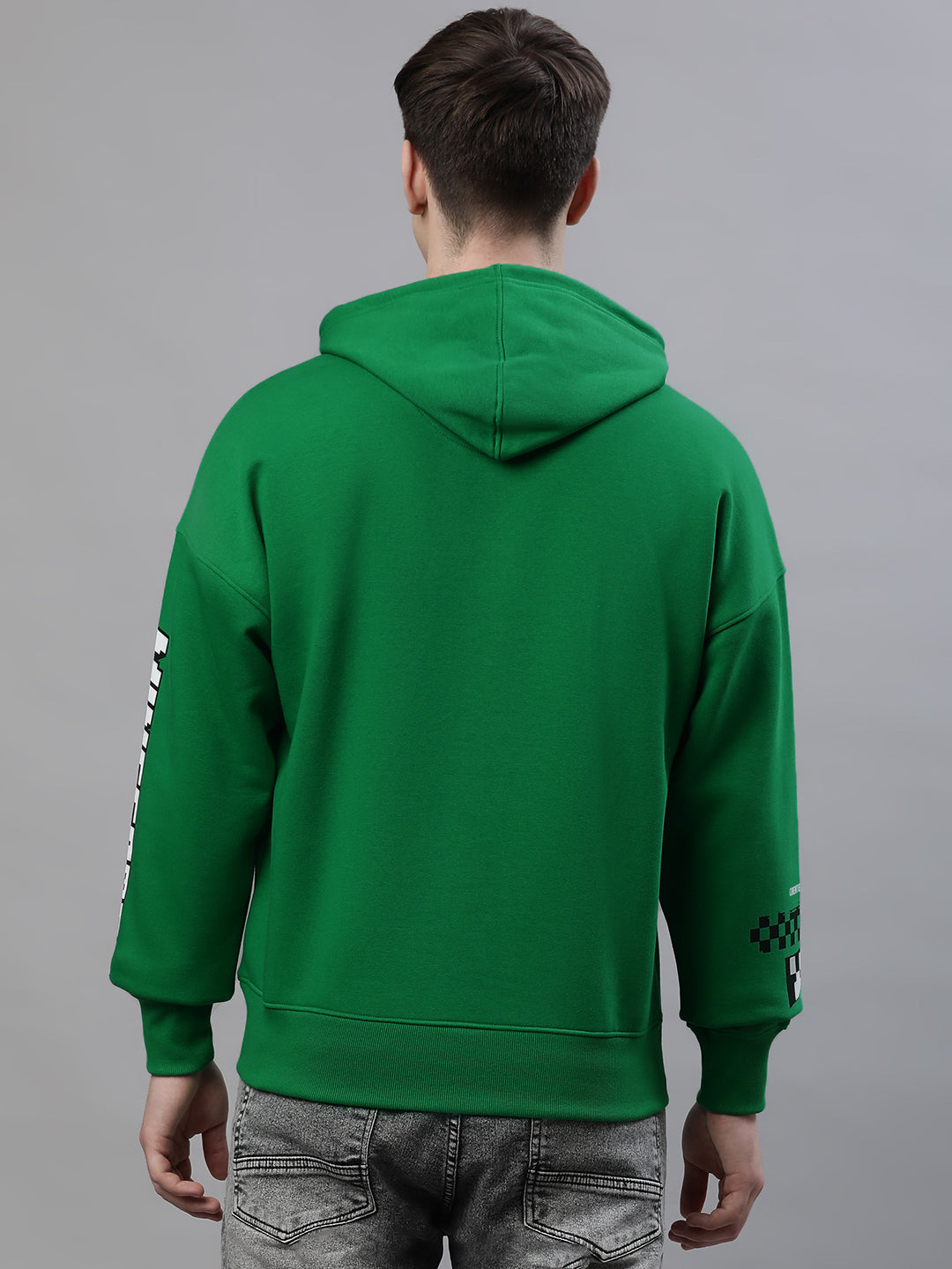 Minecraft Oversized  Green Hoodie For Men