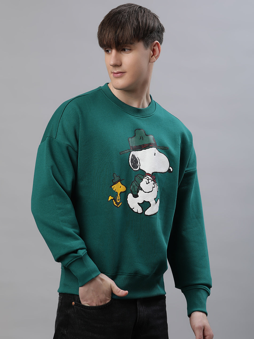 Peanuts Oversized Sweatshirt For Men