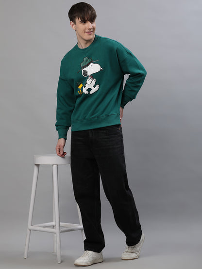 Peanuts Oversized Sweatshirt For Men