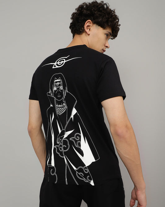 Naruto Printed Regular Fit Tshirt For Men