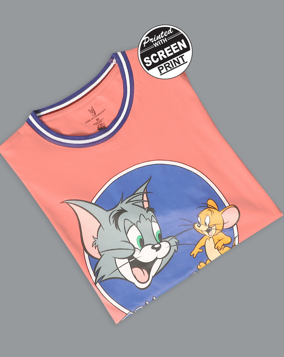 Tom & Jerry Regular Fit Tshirt For Men