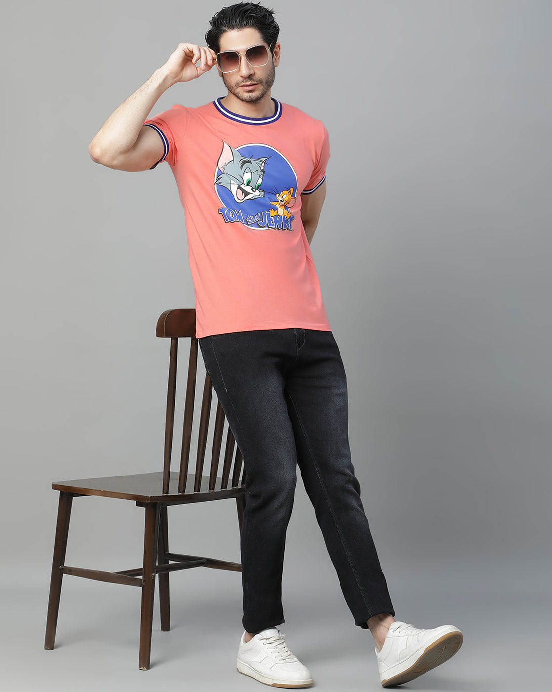 Tom & Jerry Regular Fit Tshirt For Men