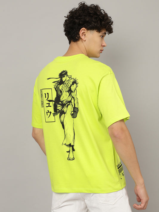 Street Fighter Oversized Tshirt For Men