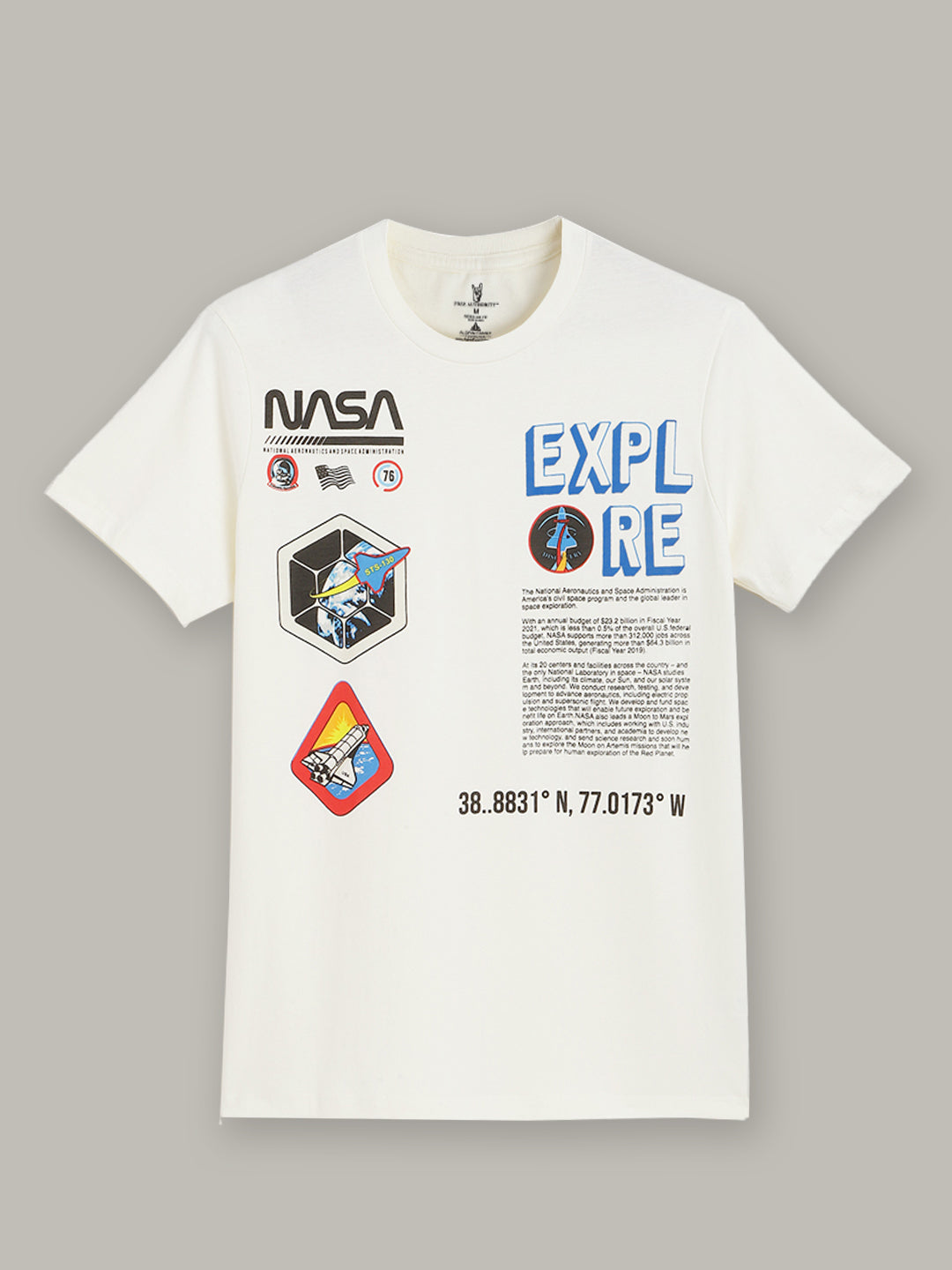 NASA Regular Fit Tshirt For Men