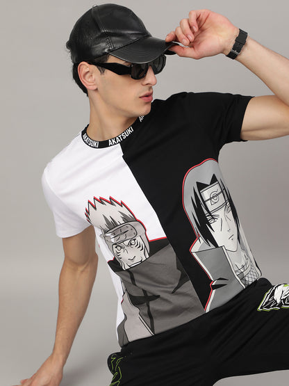 Naruto Regular Fit Tshirt For Men