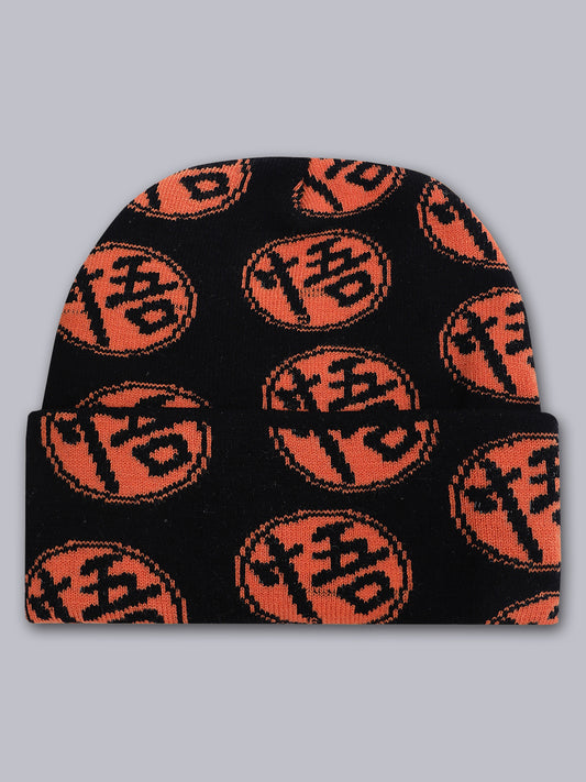 Dragon Ball Z Black/Orange Beanie