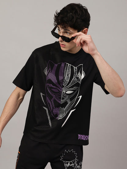 Black Panther Oversized Tshirt For Men