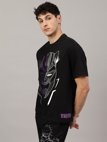 Black Panther Oversized Tshirt For Men